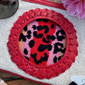 Leopard Print Roundel (Sunset)